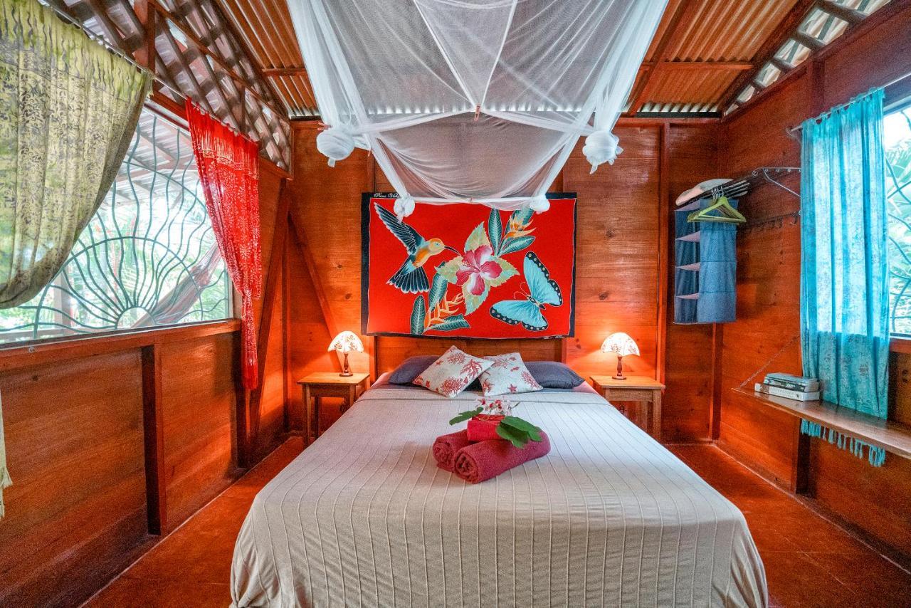 花卉简易别墅 Puerto Viejo de Talamanca 外观 照片
